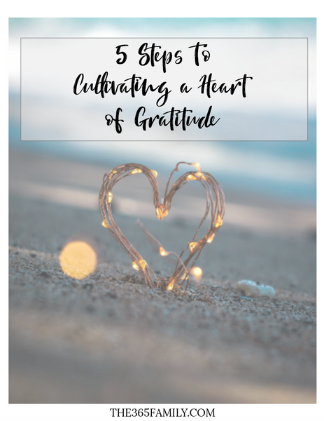 FREE 5 STEPS TO GRATITUDE GUIDE & JOURNAL